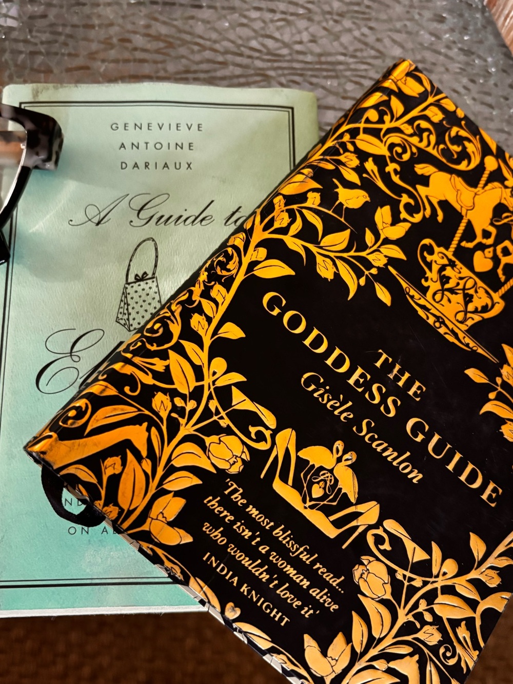 The Goddess Guide & A Guide to Elegance two hard cover book bundle